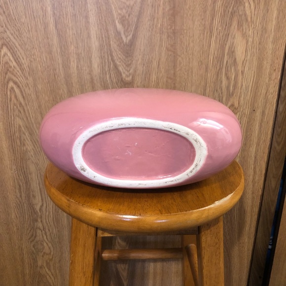 Vintage Pink Oval Vase - Picture 4 of 4